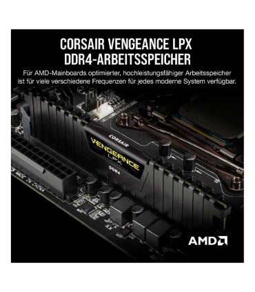 رم CORSAIR VENGEANCE LPX 16GB SINGLE 3200MHZ CL16