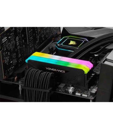 رم کورسیر VENGEANCE RGB RS 32GB DUAL 3600MHZ CL18 DDR4