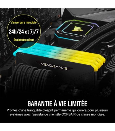 رم کورسیر VENGEANCE RGB RS 32GB DUAL 3600MHZ CL18 DDR4