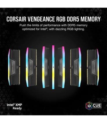 رم کورسیر Vengeance RGB 48GB 24GBx2 5600MHz CL40 DDR5