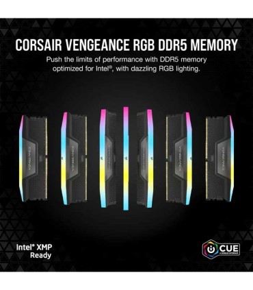 رم کورسیر Vengeance RGB 96GB 48GBx2 5600MHz CL40 DDR5