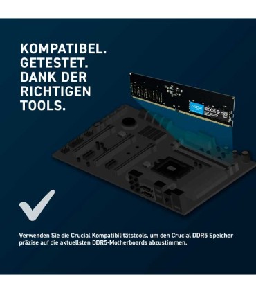 رم کروشیال UDIMM 32GB 4800MHz CL40 DDR5