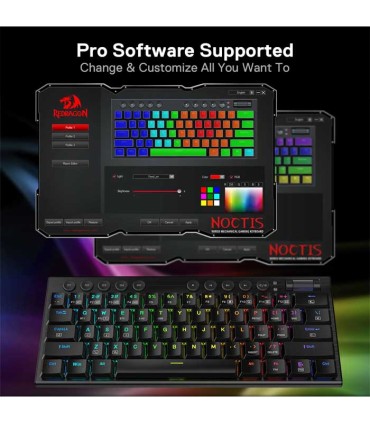 کیبورد گیمینگ ردراگون NOCTIS PRO K632RGB