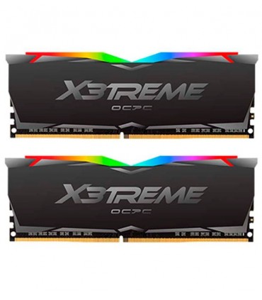 رم کامپیوتر او سی پی سی مدل X3 RGB Black DDR4 با حافظه 16 گیگابایت و فرکانس 3200 مگاهرتز