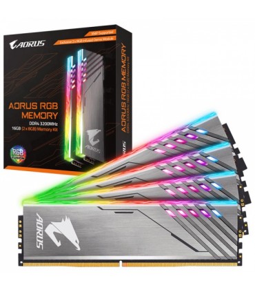 رم کامپیوتر گیگابایت سری AORUS RGB با حافظه 16 گیگابایت و فرکانس 3200 مگاهرتز