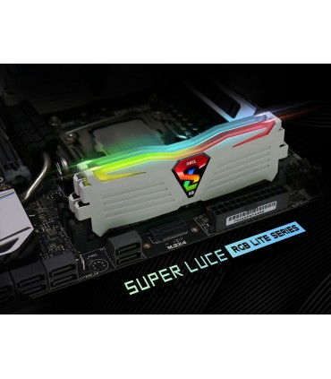 رم کامپیوتر ژل سری Super Luce RGB با حافظه 16 گیگابایت و فرکانس 2400 مگاهرتز