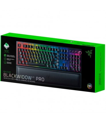 کیبورد بی سیم مکانیکال گیمینگ ریزر BlackWidow V3 Pro Green Switch
