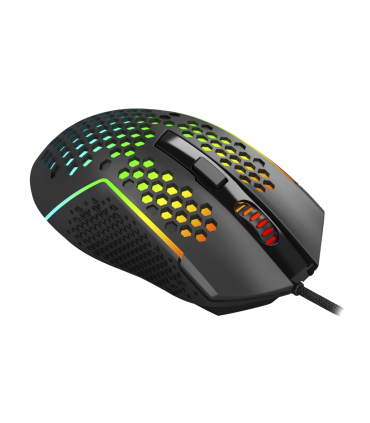 موس گیمینگ Wired honeycomb gaming mouse RGB M987-K