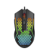 موس گیمینگ Wired honeycomb gaming mouse RGB M987-K