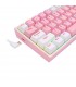 کیبورد ردراگون Fizz Pro K616-RGB Pink/White
